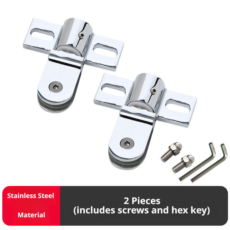 Glass Door Hinge - Klip Pintu Kaca Kamar Mandi dari