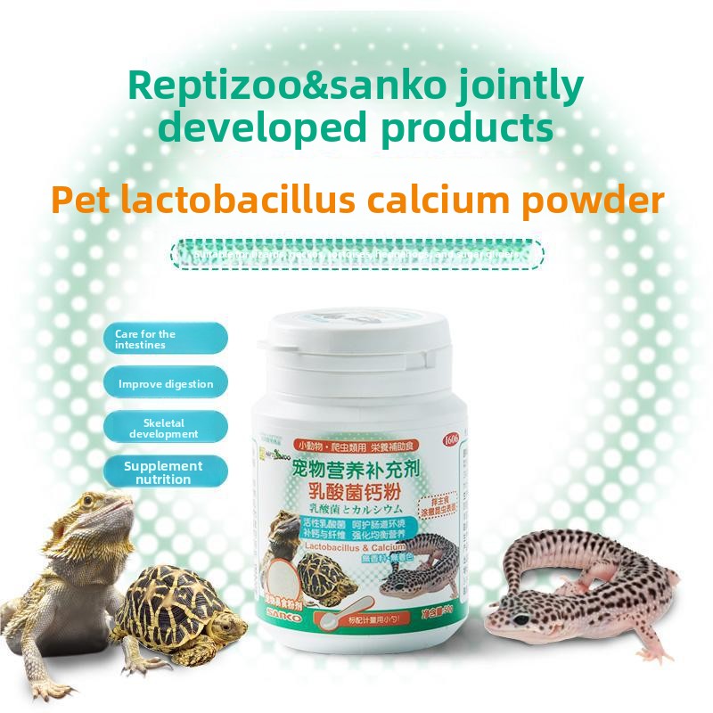 Calcium Powder Reptile - Reptizoo&Sanko BAC Probiotik & Kalsium Bubuk