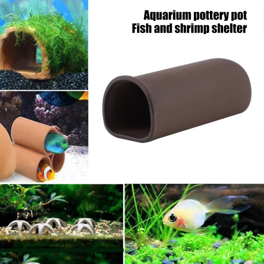 Rumah Keramik untuk Ikan Akuar - Hide Cave Ceramic ulasan dan harga