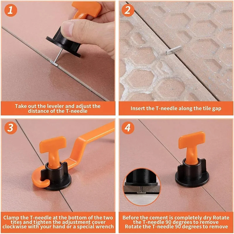 51-204 Buah Klip Sistem Perata - Ceramic Tile Floor ulasan dan harga