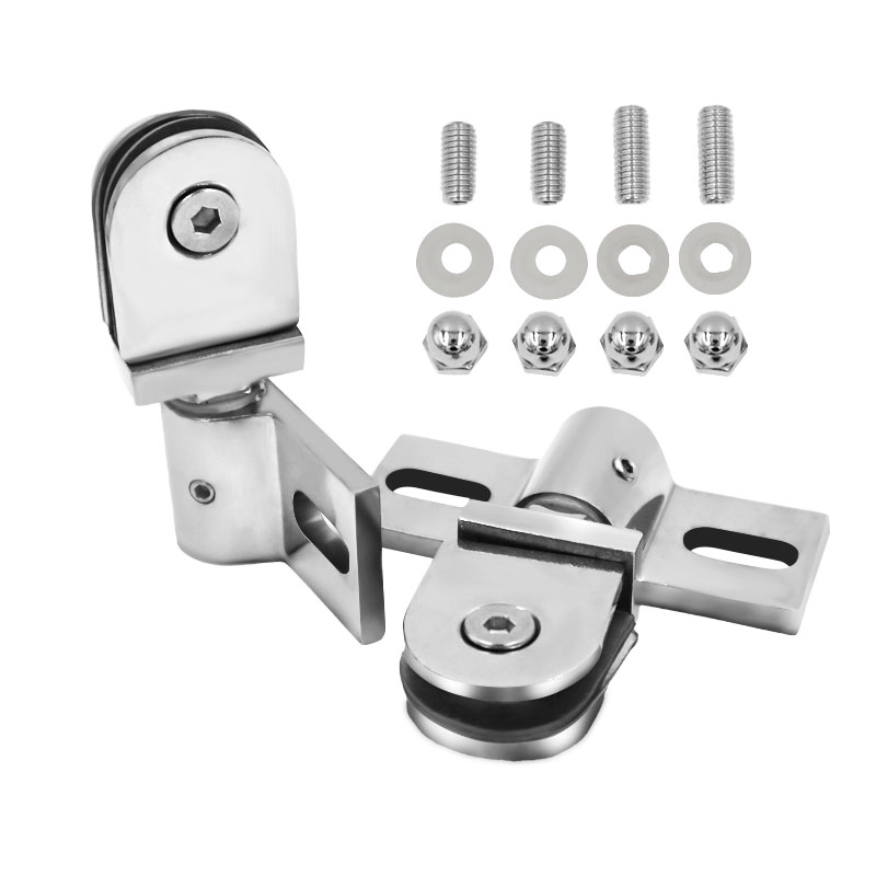 Klip Pintu Kaca Kamar Mandi da - Glass Door Hinge ulasan dan harga
