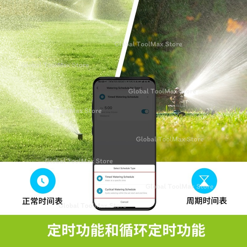 Pengontrol Air Taman dengan Ka - Timer Dual Outlet ulasan dan harga