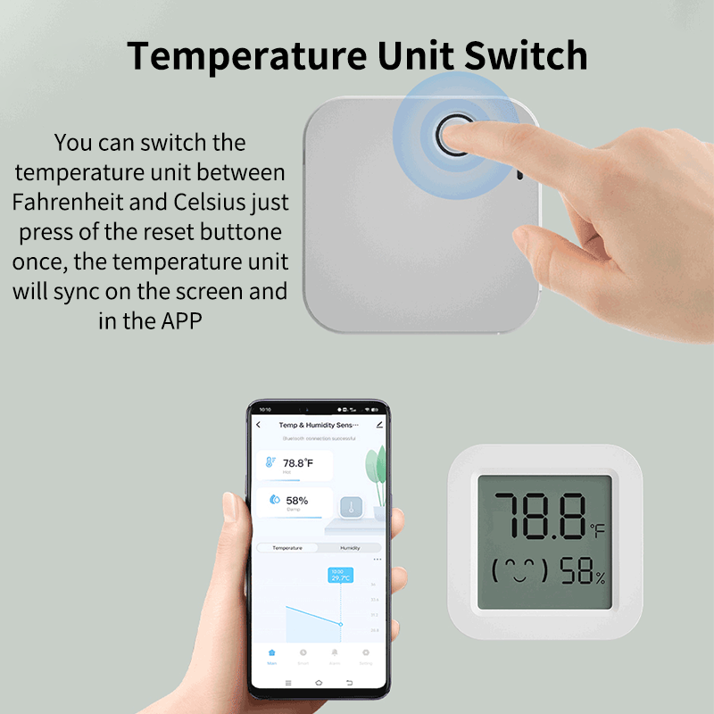 Zigbee Tuya Sensor kelembaban  - Digital Hygrometer Probe ulasan dan harga