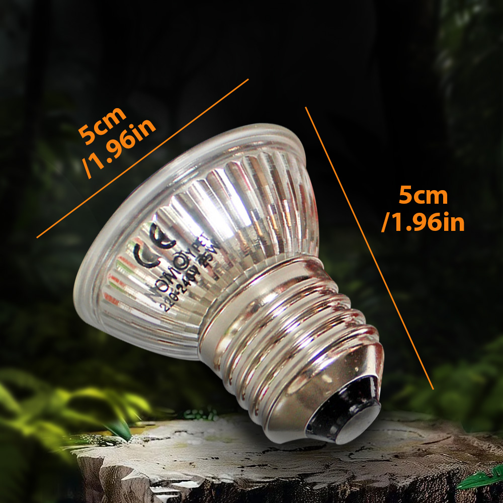 Lampu UVA UVB 50W untuk Reptil - Vitamin D3 Reptile ulasan dan harga